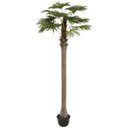 Ver imagem 1 de Planta Artificial Arvore Palmeira Leque C/pote X15 Verde 3,2cm