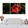 Quadro Decorativo Flores Mod 36 MDF 122x60cm 3 Peças - 1