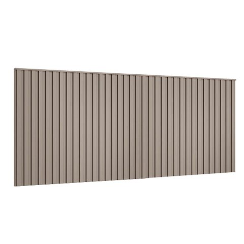 Cabeceira Ripada para Cama Casal 280cm 100% Mdf Cor:grigio