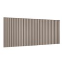 Ver imagem 1 de Cabeceira Ripada para Cama Casal 280cm 100% Mdf Cor:grigio