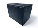Ver imagem 3 de Puff Baú c/ Botão Banqueta Suede Organizar Decorar 55cm Preto