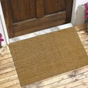 Ver imagem 2 de Capacho de Sisal Retangular Mel Claro Cb 45x75cm Apaeb