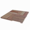 Deck em Placa Modular de Madeira Cumarú 28cmx28cm Madersilva - 3