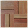 Deck em Placa Modular de Madeira Cumarú 28cmx28cm Madersilva - 2