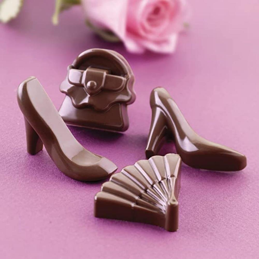 Forma 3d Silicone Mini Bombom Chocolate Fashion Silikomart - 2