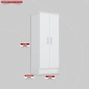 Ver imagem 4 de Armário Multiuso 2 Portas 3 Prateleiras Viena