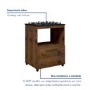 Ver imagem 7 de Balcão para Cooktop e Forno 1 Gaveta Smart Espresso Móveis