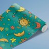 Papel de Parede Infantil - Lua, Sol e Estrelas 4 Arte Destaque 2,50 Metros - 3