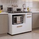 Ver imagem 1 de Balcão para Cooktop e Forno 2 Portas 1 Gaveta Clara Yescasa