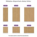 Ver imagem 7 de Quarto de Bebê Completo com Berço Americano 3 em 1 Encanto Multimóveis Mp4589 Branco/madeirado