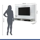 Ver imagem 3 de Painel para TV até 50 Polegadas com Nicho Luna Yescasa