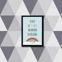 Ver imagem 2 de Quadro Decorativo Seja O Arco-Íris Da Nuvem De Alguém