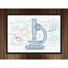 Quadro Decorativo Ciências Laboratório Química Moldura G01 - 3