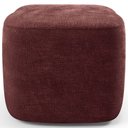 Ver imagem 4 de Poltrona de Amamentação com Balanço e Puff Orgânico Saori W01 Linho Bordo - Lyam Decor