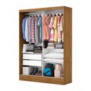 Ver imagem 4 de Guarda-roupa Belem 2 Portas de Correr 2 Gavetas com Espelho