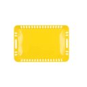 Ver imagem 1 de Bandeja de metal amarelo 51x34x4cm