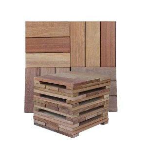 Kit Deck em Placa Modular 28x28cm com 20 Placas Madersilva