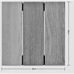 Kit Deck em Placa Modular 28x28cm com 20 Placas Madersilva - 8