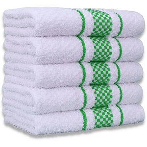 Kit 5 Pano de Prato Super Luxo Atoalhado Premium Gourmet Beka - Verde