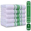 Ver imagem 2 de Kit 5 Pano de Prato Super Luxo Atoalhado Premium Gourmet Beka - Verde