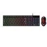 TECLADO E MOUSE USB GAMER LETRON LED X-BLACK KM1909 - 2