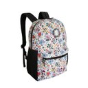 Ver imagem 1 de MOCHILA ESCOLAR BTS BT21 KPOP ORIGINAL ESTAMPADA LANÇAMENTO - Preto