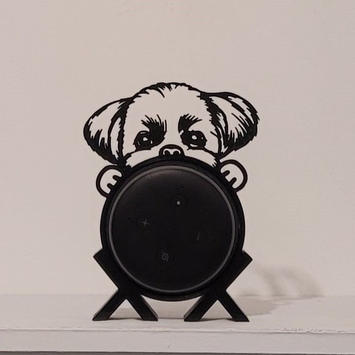 Suporte de Alexa para Echo Dot 3 Cachorro "shih-tzu" - 2