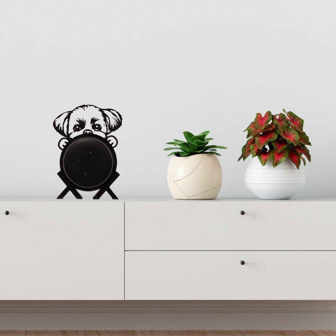 Suporte de Alexa para Echo Dot 3 Cachorro "shih-tzu" - 5