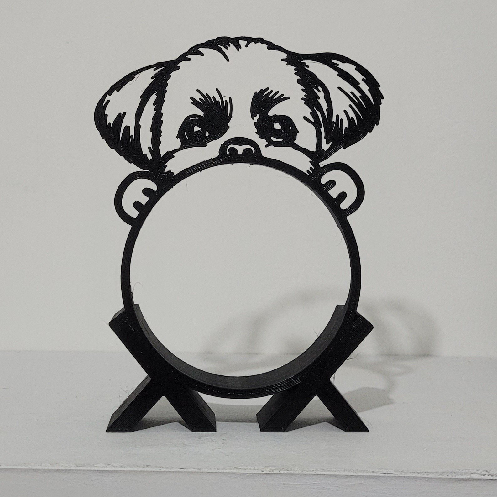 Suporte de Alexa para Echo Dot 3 Cachorro "shih-tzu" - 4