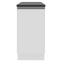 Ver imagem 2 de Balcão Acordes Glamy 100% MDF 40cm 1 Porta Branco Madesa