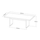 Ver imagem 3 de Conjunto Escritório Artany: Mesa e Estante c/ LED
