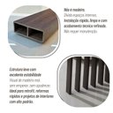 Ver imagem 5 de Divisória de ambiente Wpc 270cm X 10cm X 3,5cm 1unidade Formaco Decor