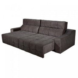 Sofá Retrátil e Reclinável 5 Lugares Connect Ambiente Móveis - 2