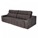 Ver imagem 3 de Sofá Retrátil e Reclinável 5 Lugares Connect Ambiente Móveis