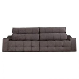 Sofá Retrátil e Reclinável 5 Lugares Connect Ambiente Móveis - 4