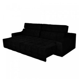 Sofá Retrátil e Reclinável 5 Lugares Connect Ambiente Móveis - 3 Sofá Retrátil e Reclinável 5 Lugares Connect Ambiente Móveis - 3