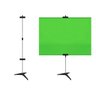Tela Telão Tecido Lona Projetor Datashow Tripé Verde - 4