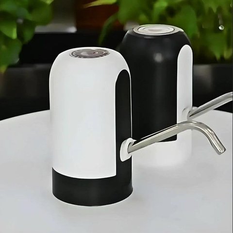 Bomba Elétrica Galão Água Recarregável Portátil e Prático