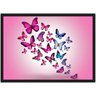 Quadro Decorativo Borboletas Com Moldura Tt01 - 1