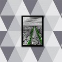 Ver imagem 2 de Quadro Decorativo Fotografia Árvores Verdes Cidade 45x34cm