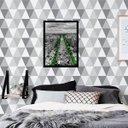 Ver imagem 1 de Quadro Decorativo Fotografia Árvores Verdes Cidade 45x34cm