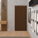 Ver imagem 1 de Porta Sanfonada de Pvc 84x210cm Bariri - Tk:marrom