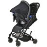 Carrinho de Bebê Burigotto Zap para Passeio Compacto Reclinavel De 0 a 15kg + Bebê Conforto - Black - 4