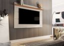 Ver imagem 2 de Painel Germai Vivare 180cm TV 72 Polegadas - Off White/Nature