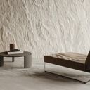 Ver imagem 2 de Revestimento Pedra Natural 0,3cm Fibra de Vidro e Pó de Pedra Natural 60cm X 60cm Ydècory