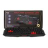 Teclado Gamer Braview TCO-801 Multimidia USB Vermelho - 1