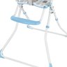 Cadeira Alta de Alimentação Bebê Portátil Infantil Dobrável Desde 6 Meses Até 15 Kg Refeiçã - Azul - 3