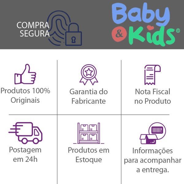 Cadeira Alta de Alimentação Bebê Portátil Infantil Dobrável Desde 6 Meses Até 15 Kg Refeiçã - 5