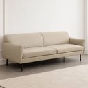 Ver imagem 4 de Sofá 2 Lugares para Sala Living Pés Industrial 177cm Nunno L06 Couro Bege Areia - Lyam Decor