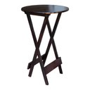 Ver imagem 2 de Jogo de Mesa Bistrô de Madeira com 4 Cadeiras Dobravel Ideal para Bar e Restaurante Imbuia